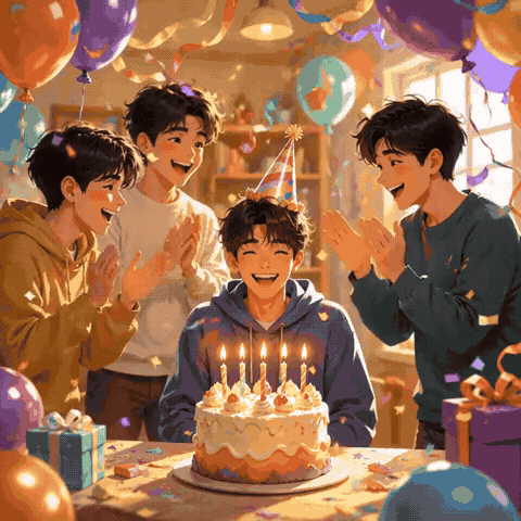 Brother Birthday GIF for Him and Friends